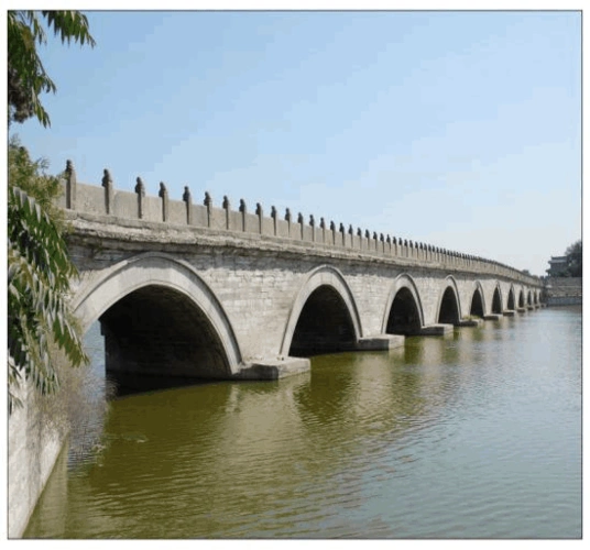 石头桥,木桥图片简介