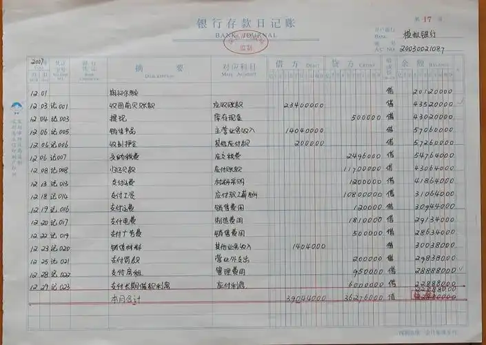 银行存款日记账怎么记?