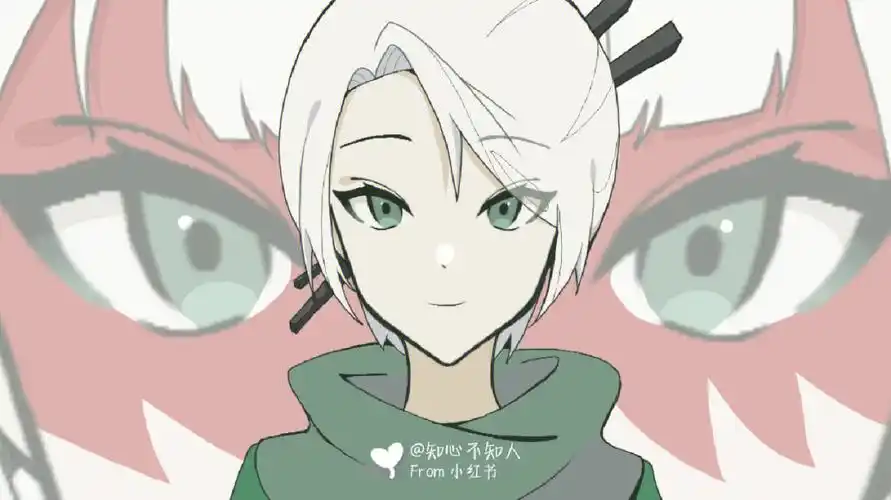 画画  #乐高幻影忍者  #晴美公主  #幻影忍者  #仿望月画风