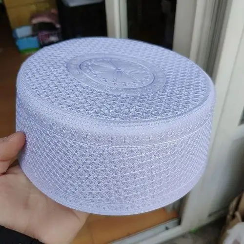 礼拜穆斯林回民男士白帽子帽子2020年斋月夏季新款帽子