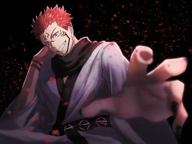 两面宿傩りと的咒术回战插画图片