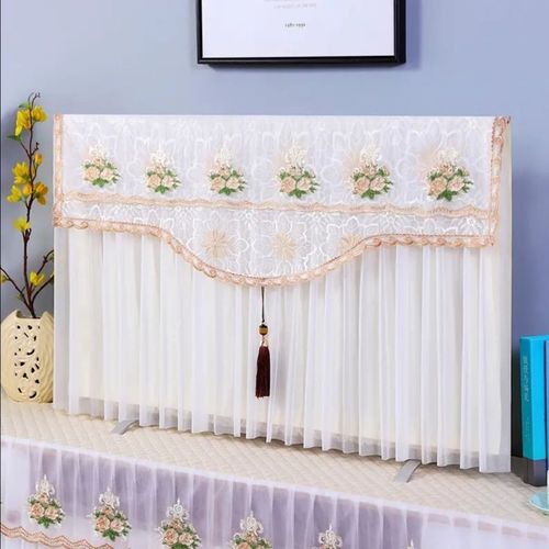 电视机罩套子电视罩防尘罩55寸开机不取电视布罩盖巾65寸50寸通用