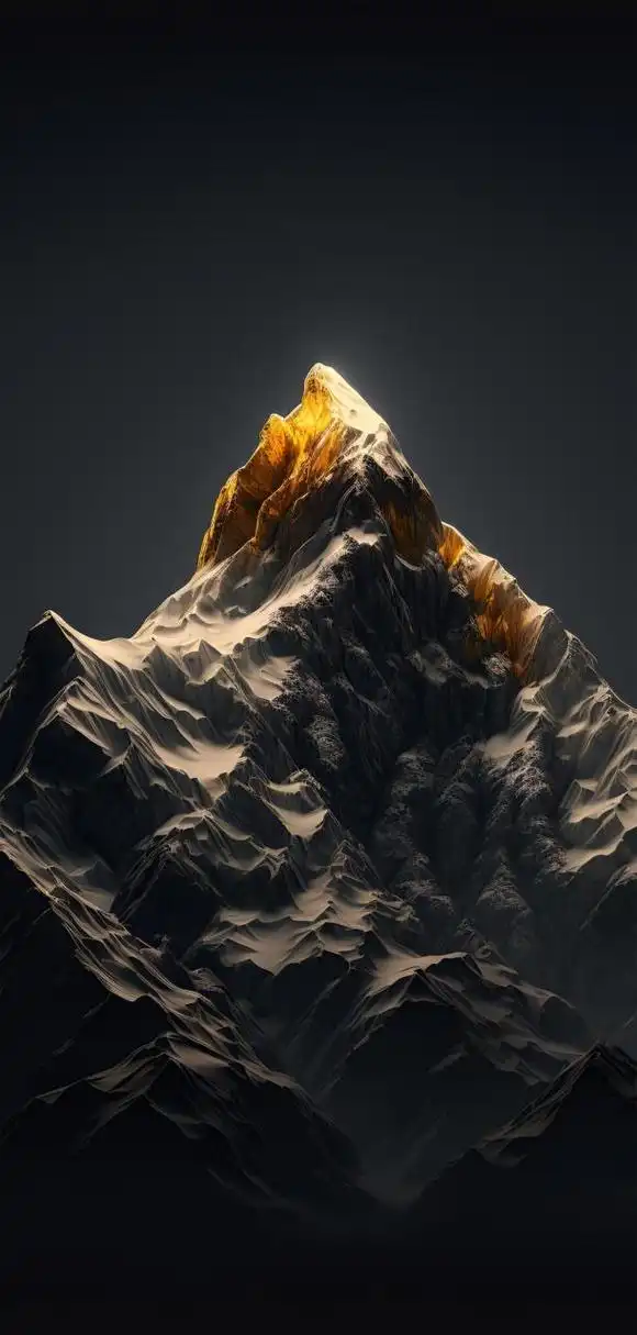 4k壁纸:立体山巅,飞机也无法飞过.#手机壁纸