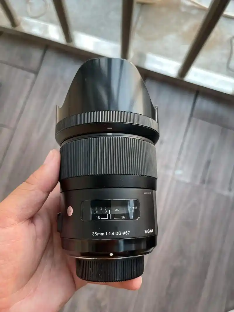二手适马35 1.4art尼康口定焦镜头.图片实拍,成色95 - 抖音