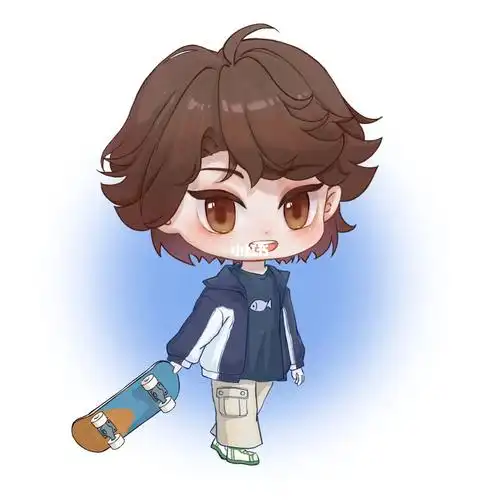 画画的日常  #笔记灵感  #肖宇梁  #q版人物  #稿件展示