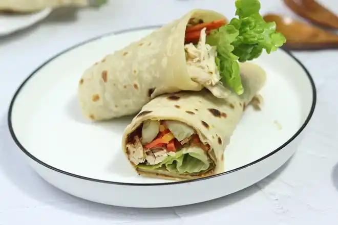 鸡肉卷饼的做法