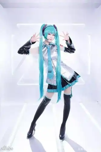 cosplay:清秀可爱的小美女 初音未来