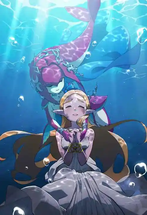 《塞尔达传说:旷野之息》米法pixiv同人插画图片 | bobopic