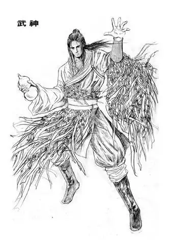 武神简笔画