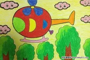 幼儿园大班画画图片简单漂亮