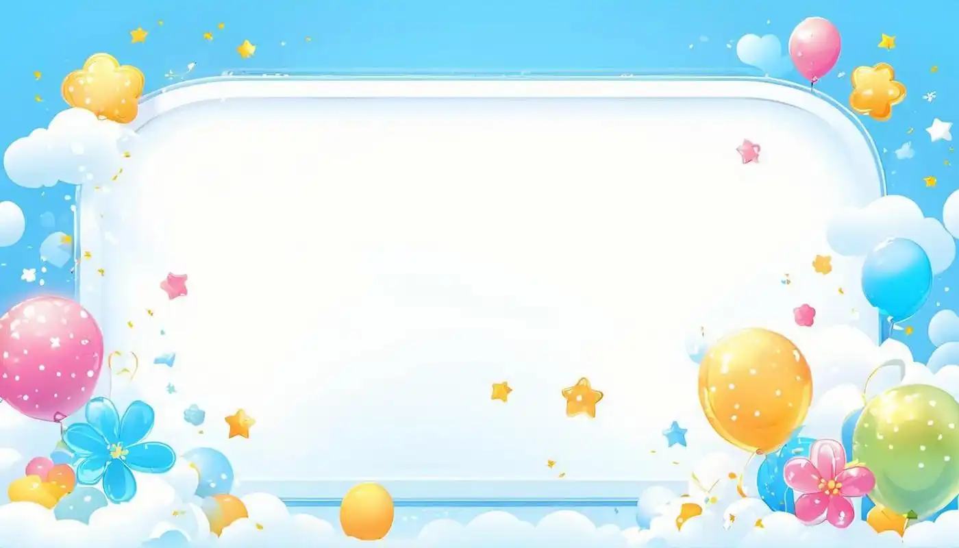 哈喽～我是图图大耳朵09 今天来分享一组可爱的卡通背景图92 - 这