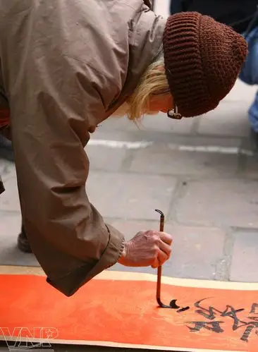 越南书法家宫克略书法欣赏