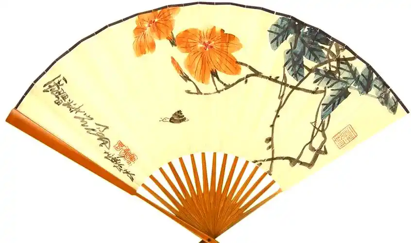 潘天寿的多幅扇面画欣赏