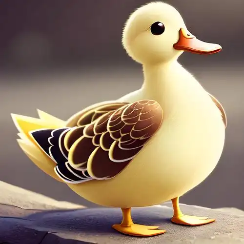 可爱的小鸭子头像图片
