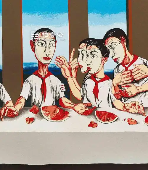 曾梵志作品《最后的晚餐》含义解读