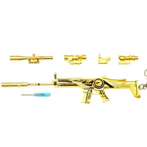 和平-精英刺激战场武器模型98k勇闯险境珍藏版可换4个倍镜版本