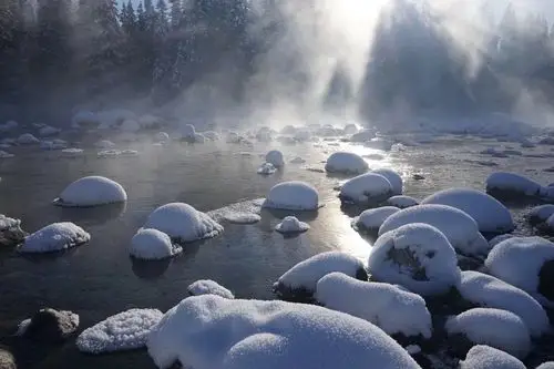 隆冬仙境冰雪净土