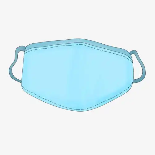 手绘卡通口罩素材