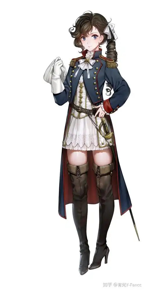 日韩风人物立绘参考素材