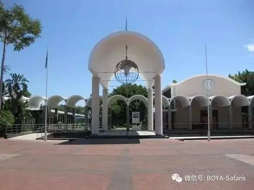博茨瓦纳议会大厦(national assembly/ parliament),坐落于首都