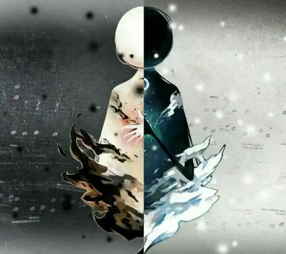 双子头像一半天使一半恶魔