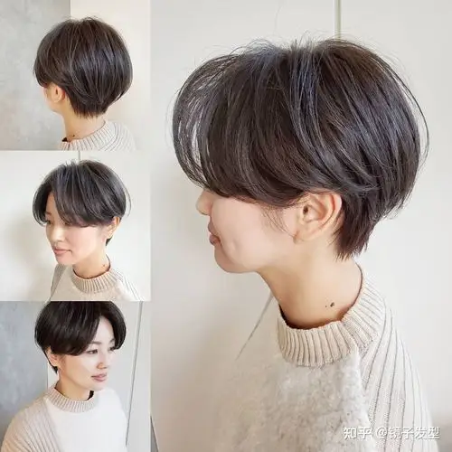 很适合大脸女性的短发