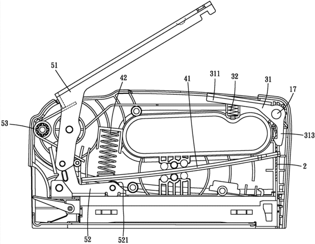 cn103302638a_独立触发的打钉枪有效