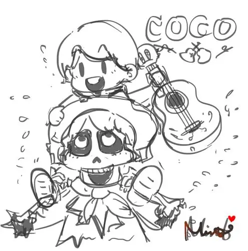 《寻梦环游记》|插画|插画习作|薄荷大王 - 原创作品 - 站酷 (zcool)