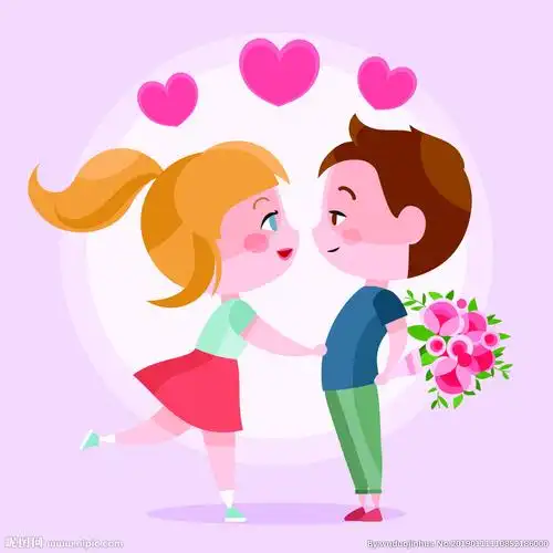 可爱情侣图片