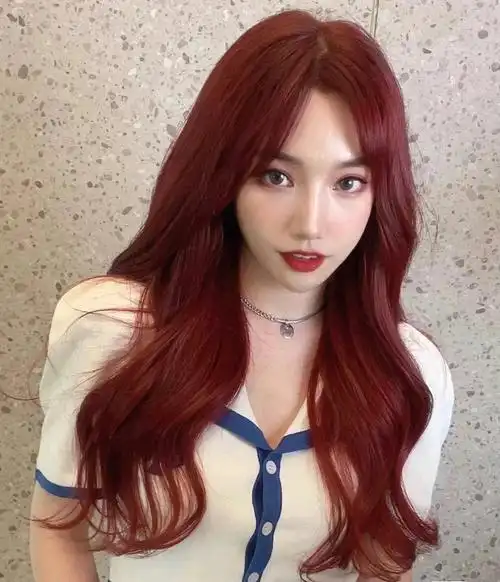 beautysalon攻略_红色系_发色_红色系发色_时尚_发型