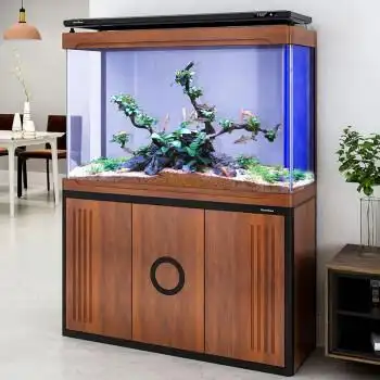 关注店铺联系客服森森水族专卖店森森头屏风鱼缸客厅家用大型水族箱