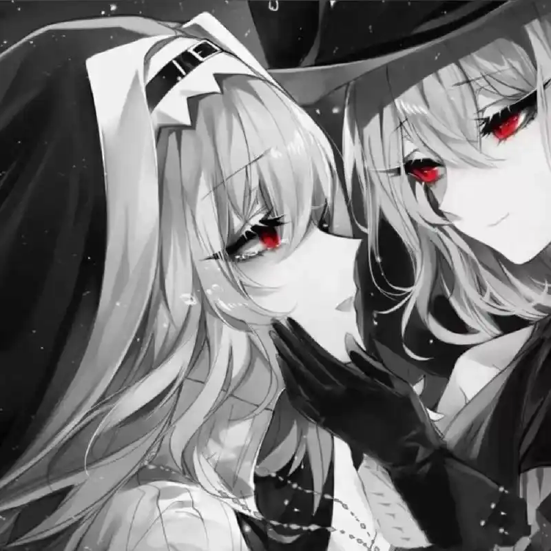 冷酷,霸气闺蜜头像女