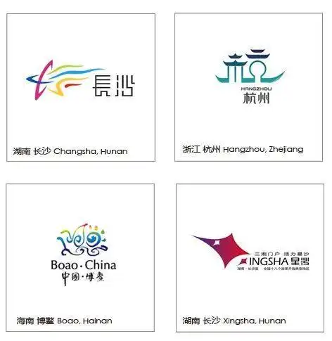 中国城市形象标志设计 - 标志设计 vi设计