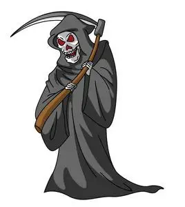 死神镰刀图片