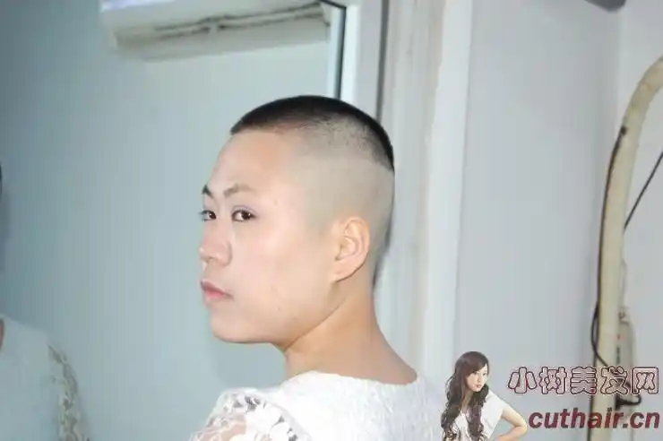 剃光妹妹后脑勺(20) bob_中国长发