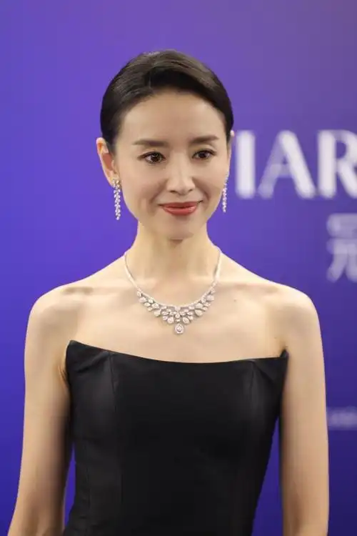 董洁戴百万珠宝出席活动,干瘪枯瘦尽显疲态,与小鲜肉热聊不避嫌