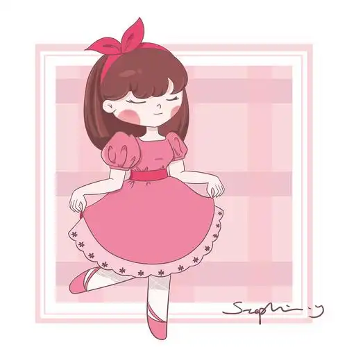 [精致女孩]q版卡通小女孩合集