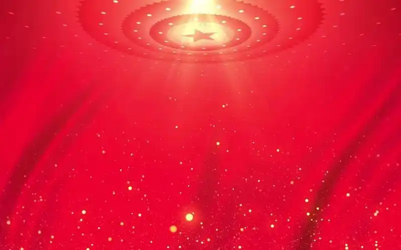 视频素材丨大气震撼红色党政背景视频