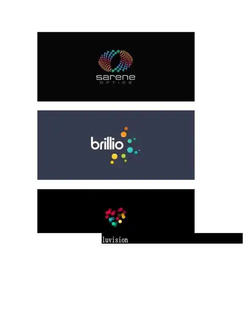 点状风格logo设计作品