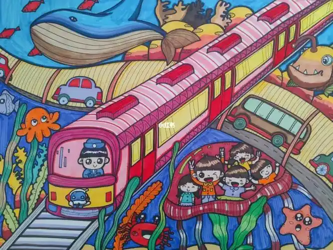 厦门地铁参赛画91