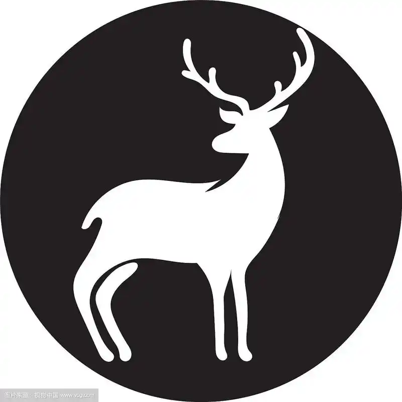 鹿图标设计