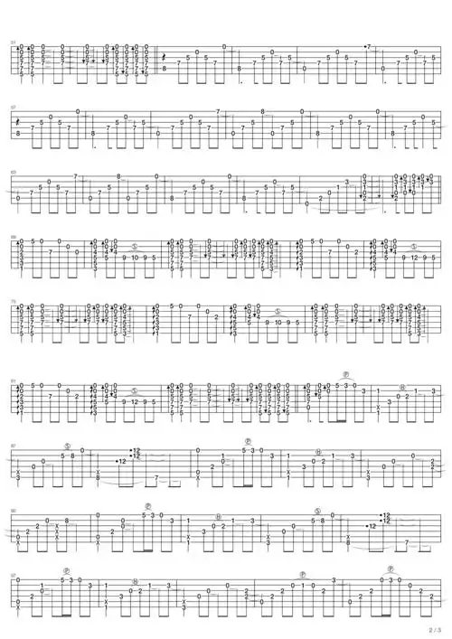 孙培博sunflower吉他谱