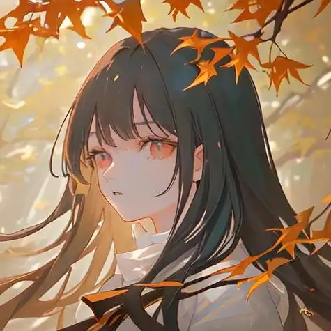 温柔小众森系动漫女头像图片