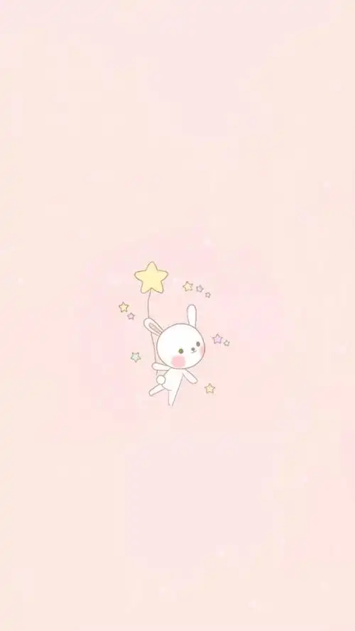 pink粉色系少女心卡通可爱小清新简约