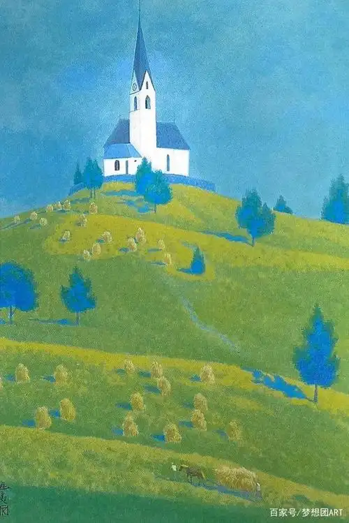 梦中的风景-东山魁夷