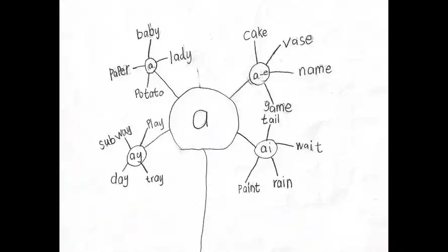 华附三1 孩子们第一次思维导图 aa