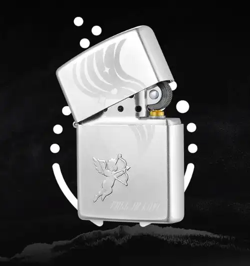 zippo之宝打火机之宝防风煤油纯爱战神生日礼物送老公送男友单机礼盒