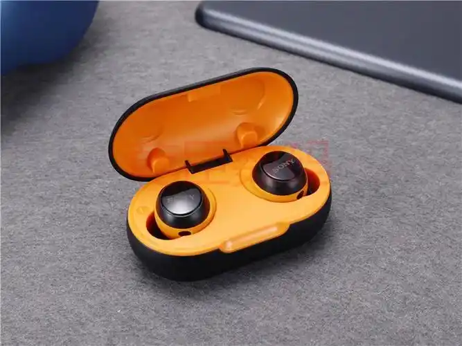 索尼真无线蓝牙耳机tws入耳式重低音运动防汗手机通话带麦耳机 黑色