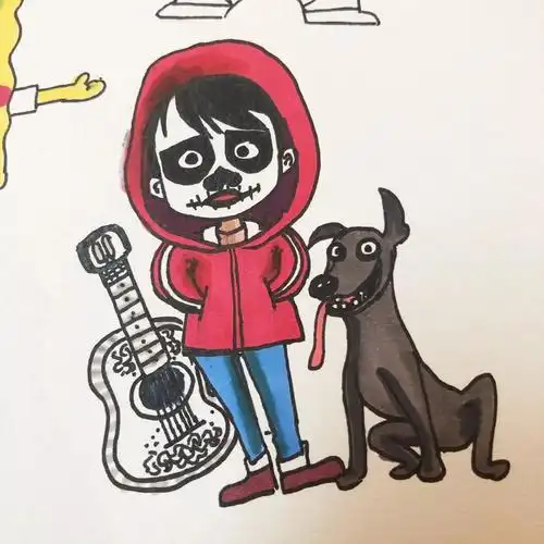 stella教你画卡通寻梦环游记追梦与家人同样重要