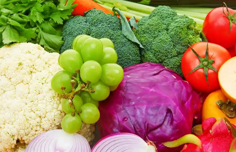 果蔬组合蔬菜水果紫甘蓝